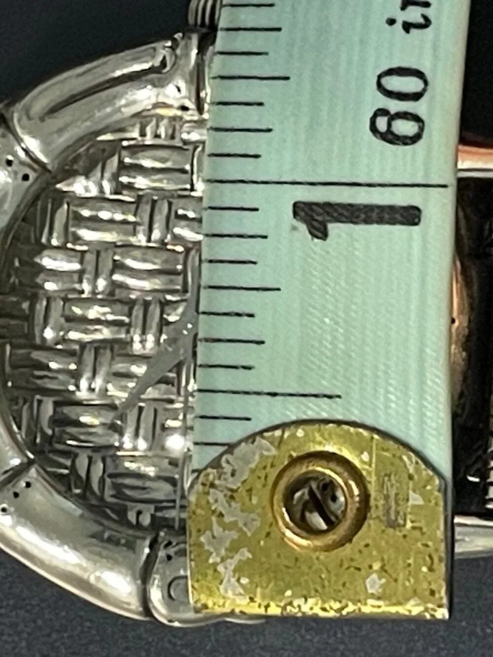 JOHN HARDY STERLING SILVER WATCH DEPLOYMENT CLASP